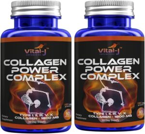 Collagen Power Peptides 5-in-1 complex 1800mg, 180 Capsules – Copy