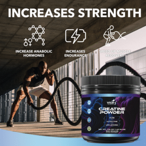 Creatine Monohydrate Powder, Amino Acid Powder – Gluten-Free, Keto 17.6 Oz – 100 Servings